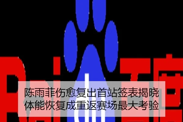 陈雨菲伤愈复出首站签表揭晓 体能恢复成重返赛场最大考验